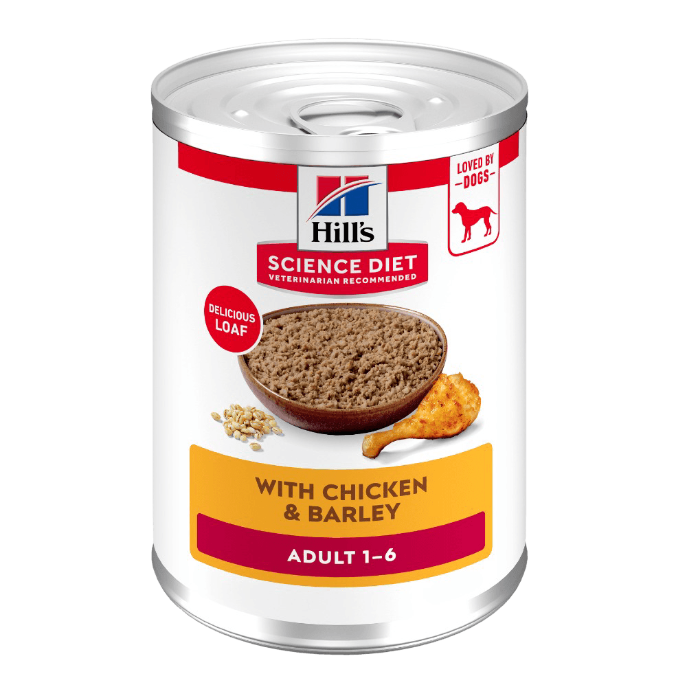 Chicken & Barley Adult Wet Dog Food Cans