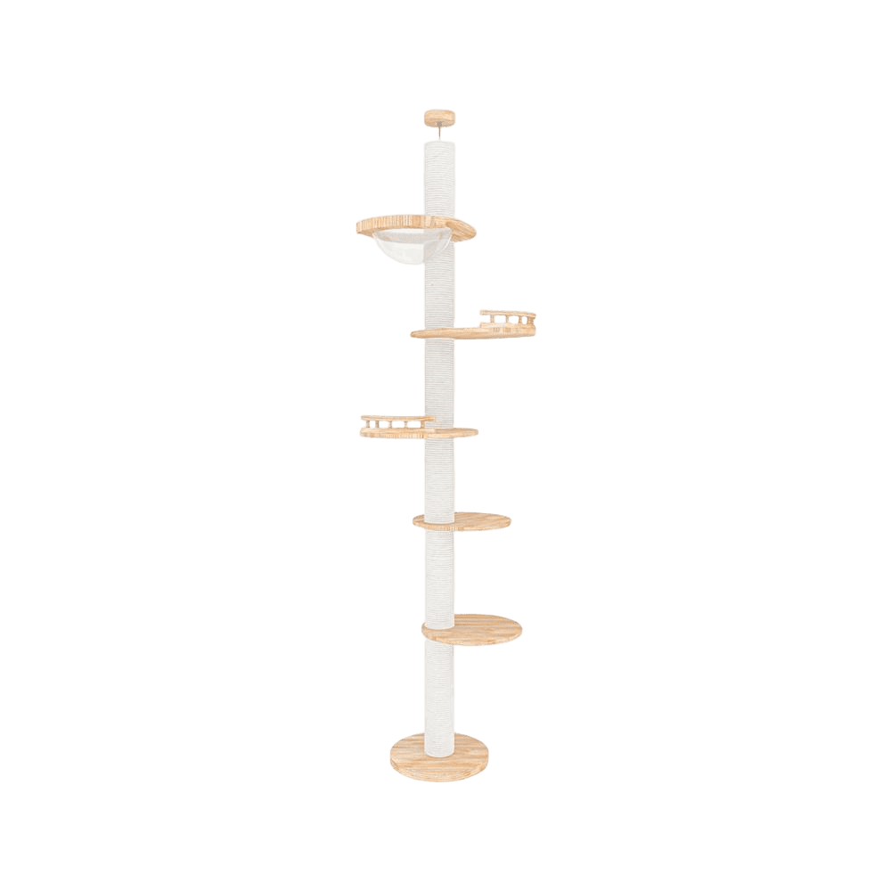 Sky Pillar Multi Level Cat Tree Beige
