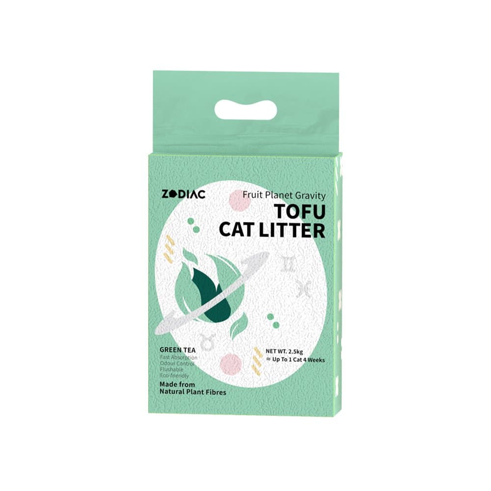 zodiac-fruity-tofu-cat-litter-green-tea