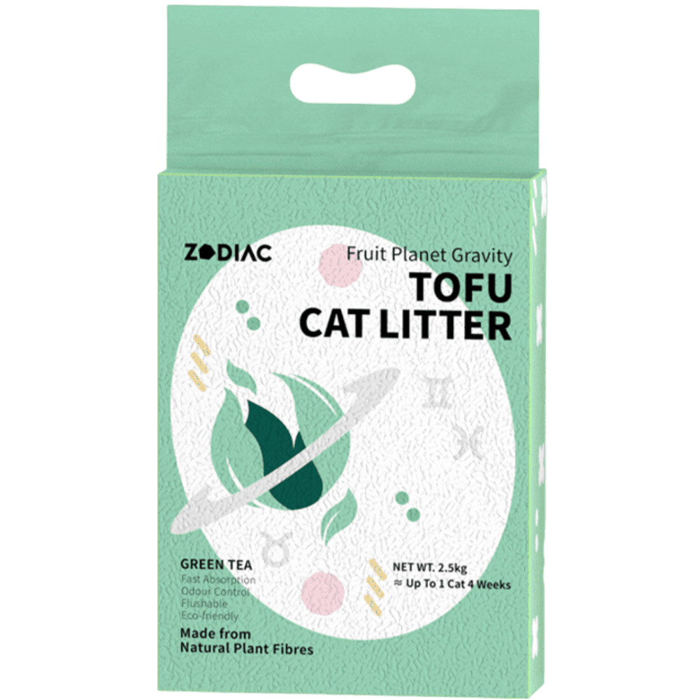 zodiac-fruity-tofu-cat-litter-green-tea