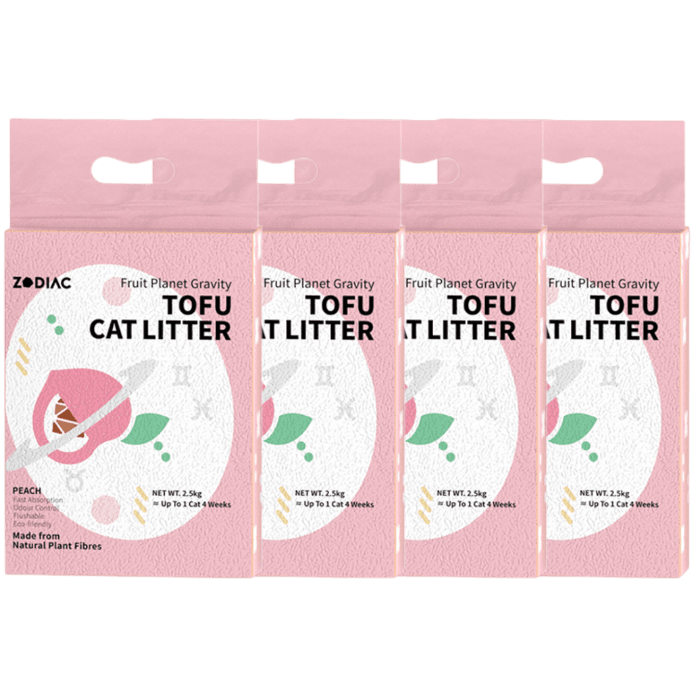 zodiac-fruity-tofu-cat-litter-peach