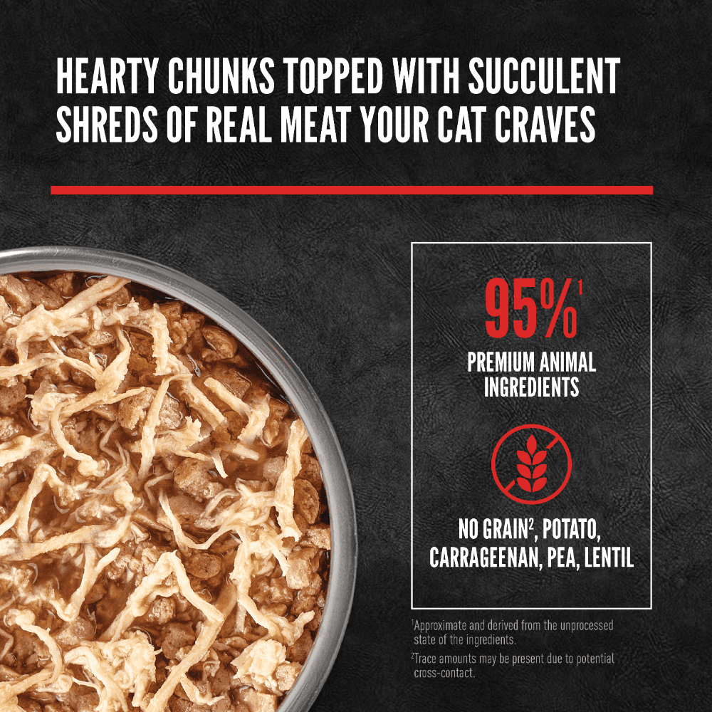 Orijen Chunks And Shreds Kitten Chicken And Tuna Wet Cat Food