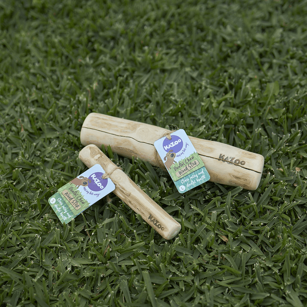 Kazoo Kazoo Coffee Wood Stick Dental Dog Chew Toy