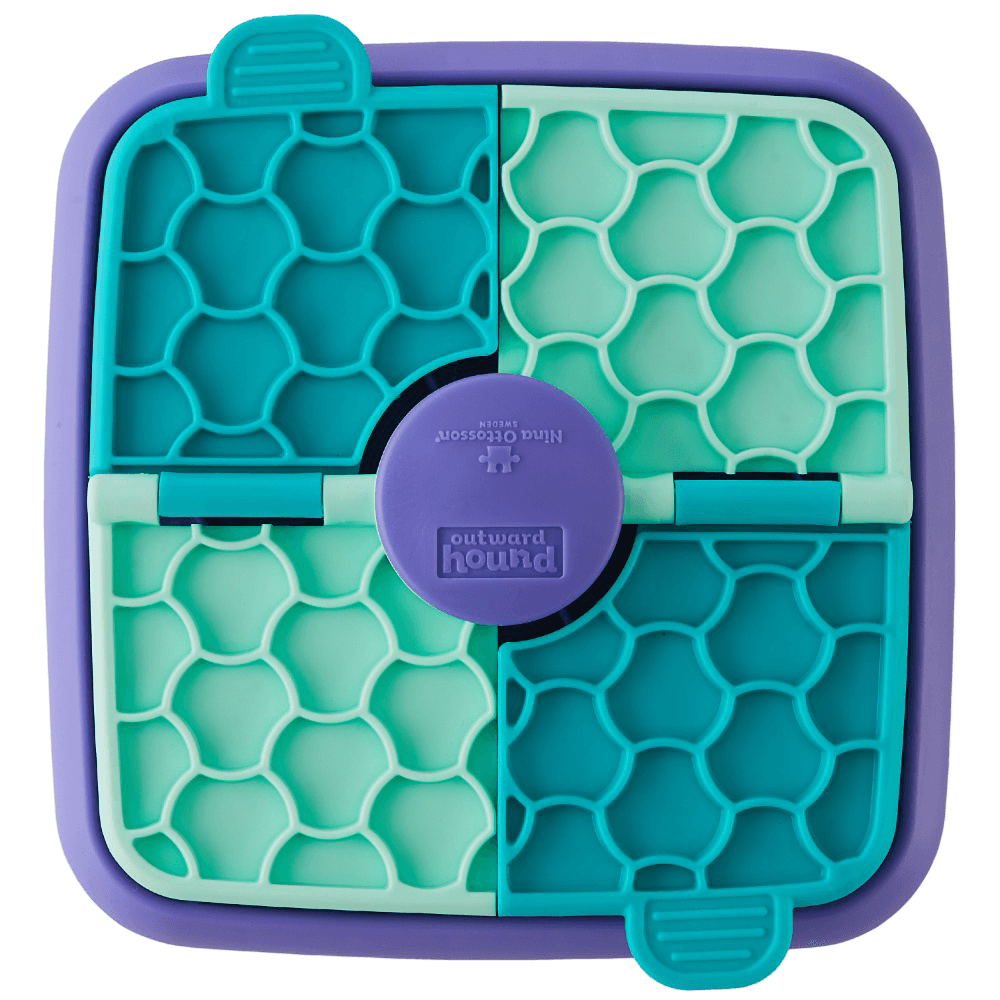 Lick N Flip Puzzle Dog Toy