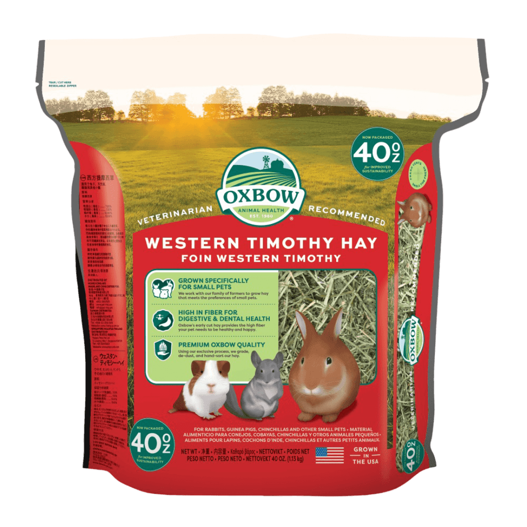 Oxbow Western Timothy Premium Grass Hay For Rabbits And Guinea Pigs