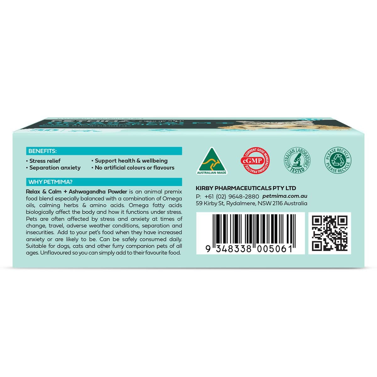 Petmima Relax And Calm Plus Ashwagandha