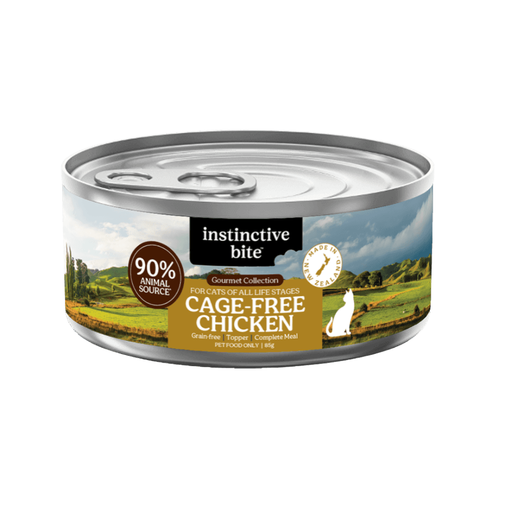 Instinctive Bite Single Protein Chicken All Lifestages Wet Cat Food Cans