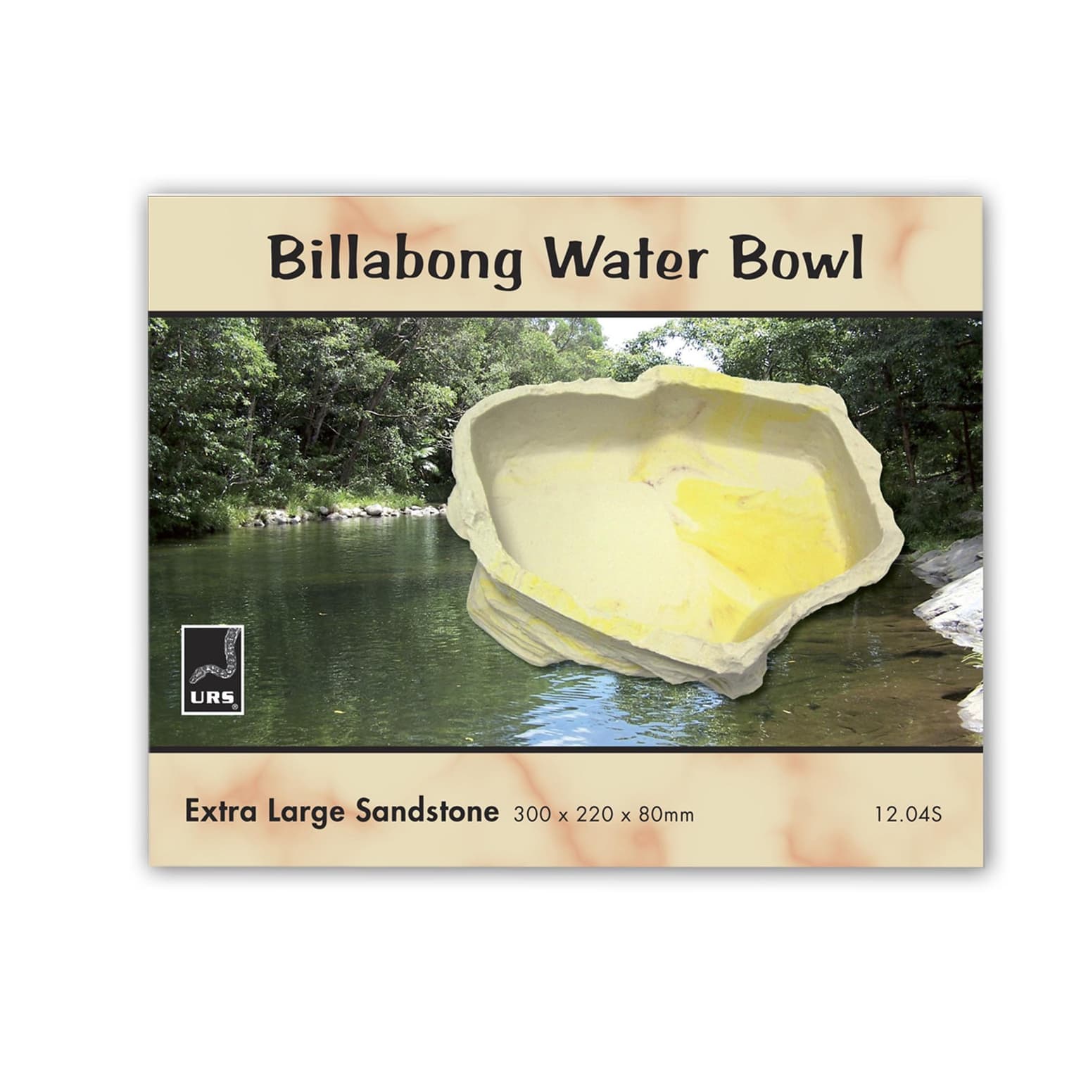 Billabong Bowl Sandstone for Reptiles