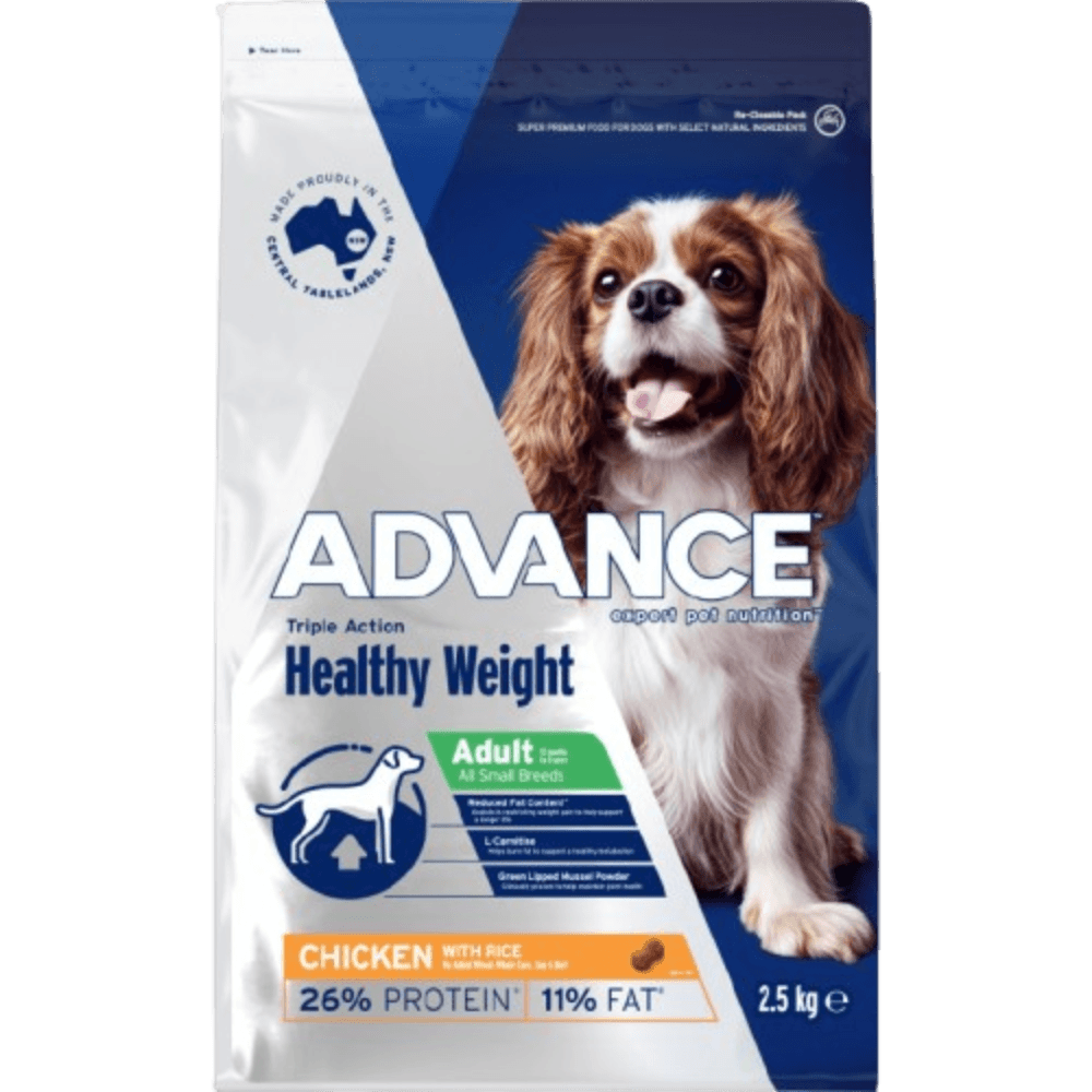 Healthy Weight Small Adult Dry Dog Food Chicken With Rice