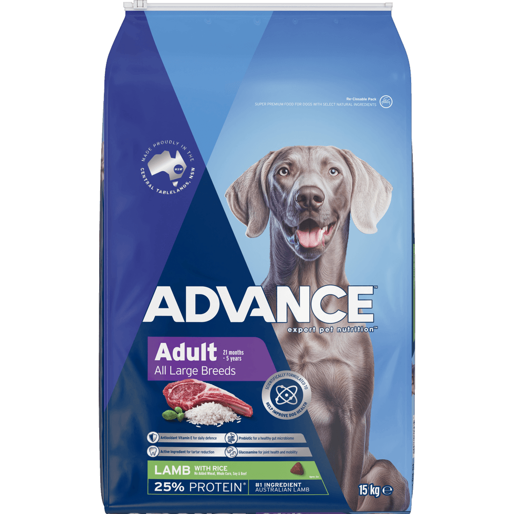 Large Adult Dry Dog Food Lamb With Rice