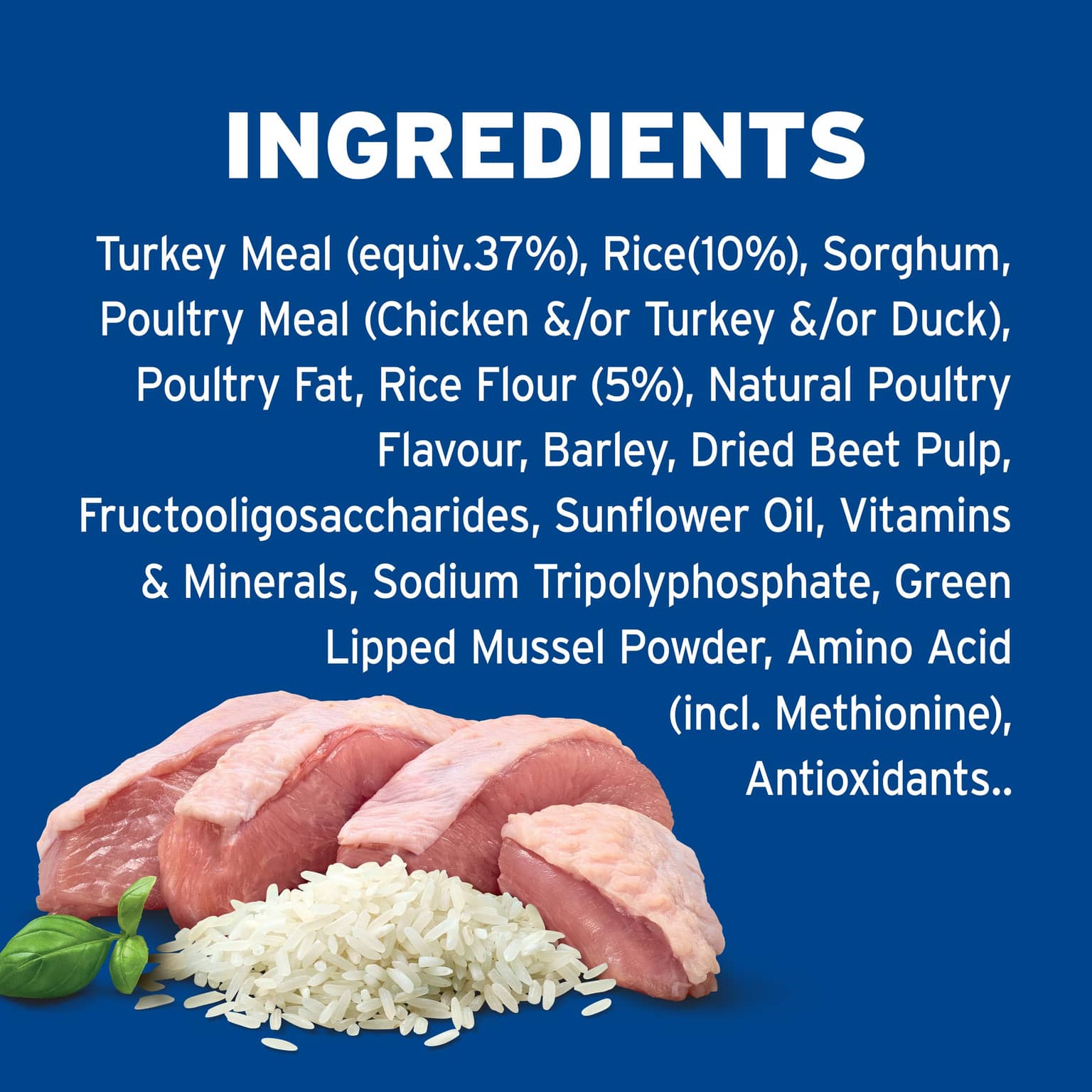 ADVANCE Large Adult Dry Dog Food Turkey With Rice