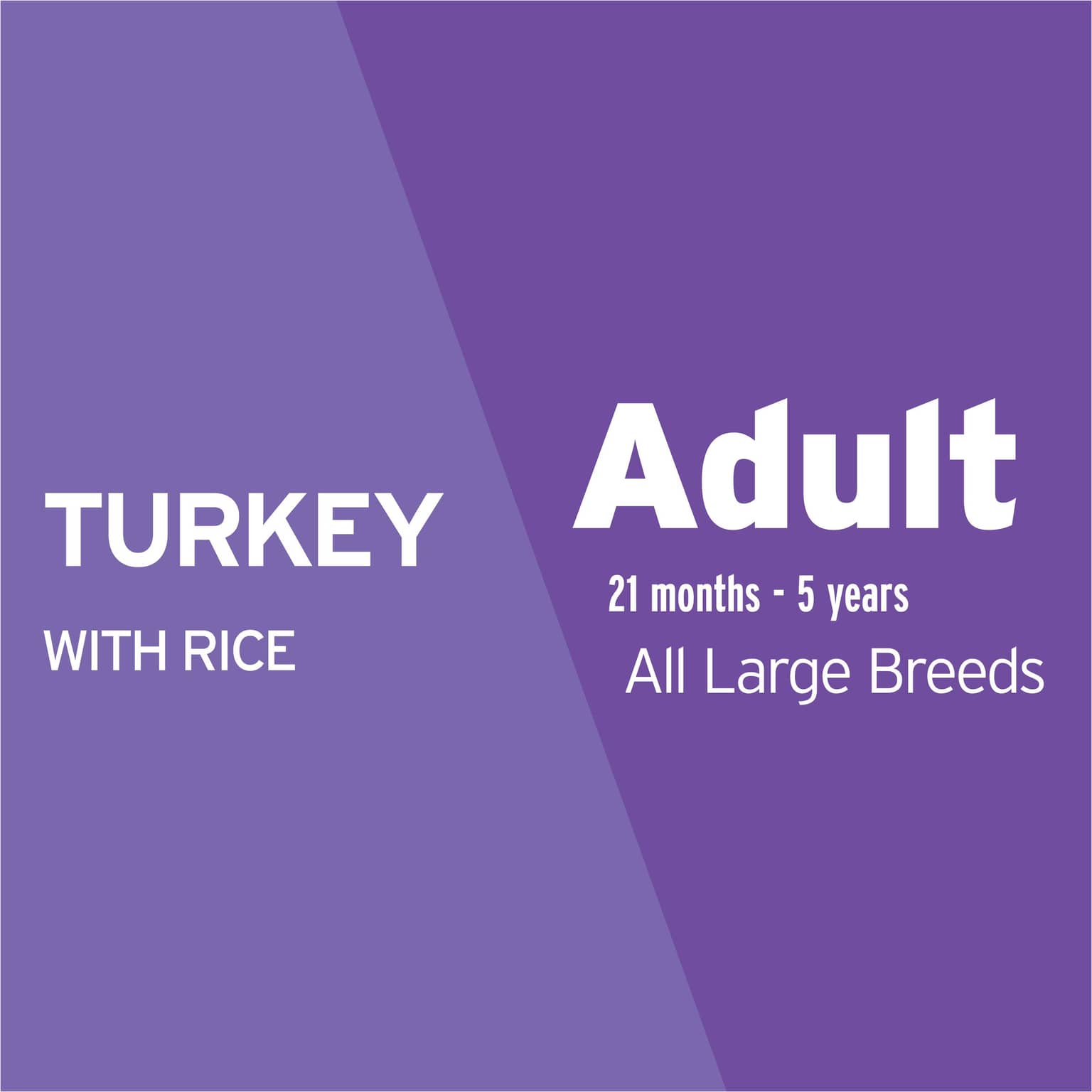 ADVANCE Large Adult Dry Dog Food Turkey With Rice