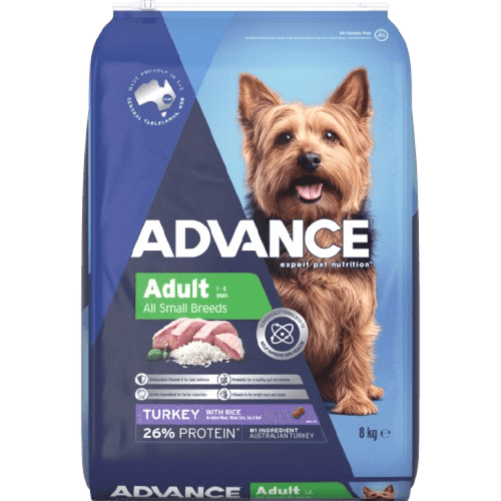 Small Adult Dry Dog Food Turkey With Rice