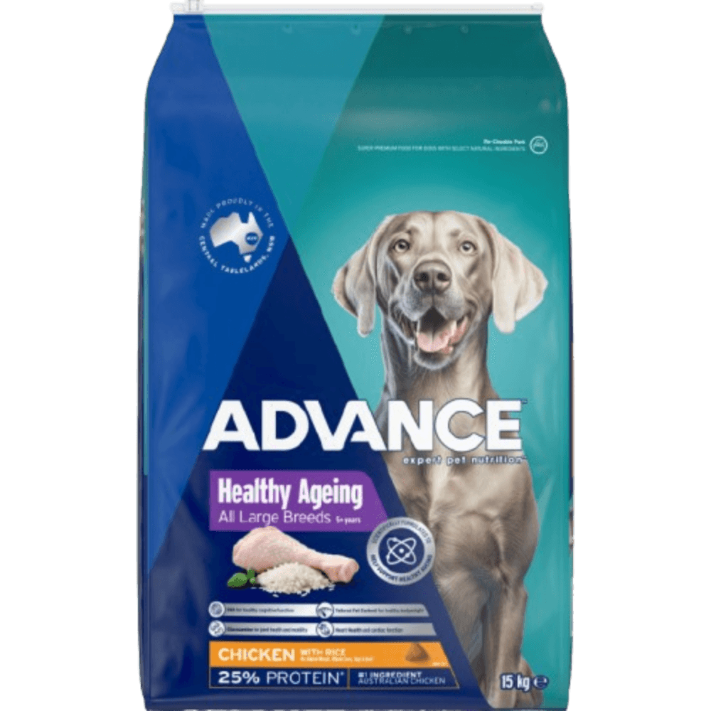 Healthy Ageing Large Adult Dry Dog Food Chicken With Rice
