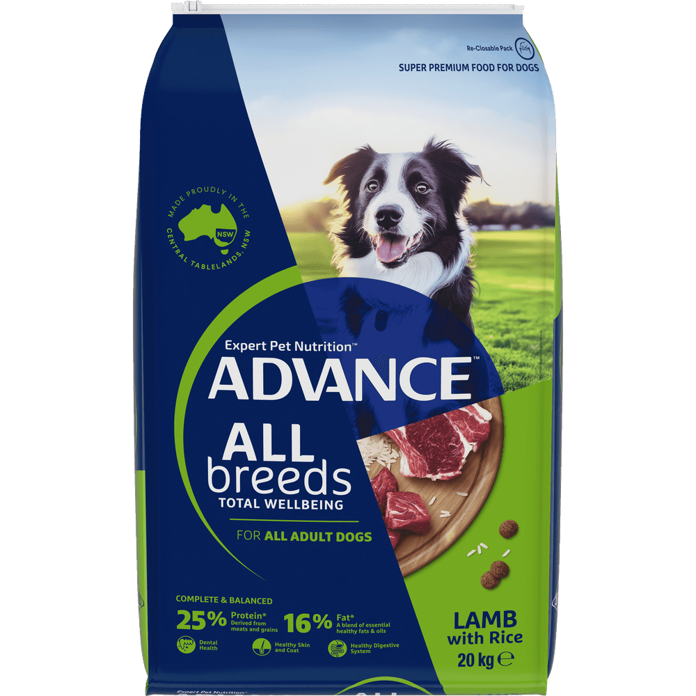 ADVANCE All Breeds Adult Dry Dog Food Lamb And Rice