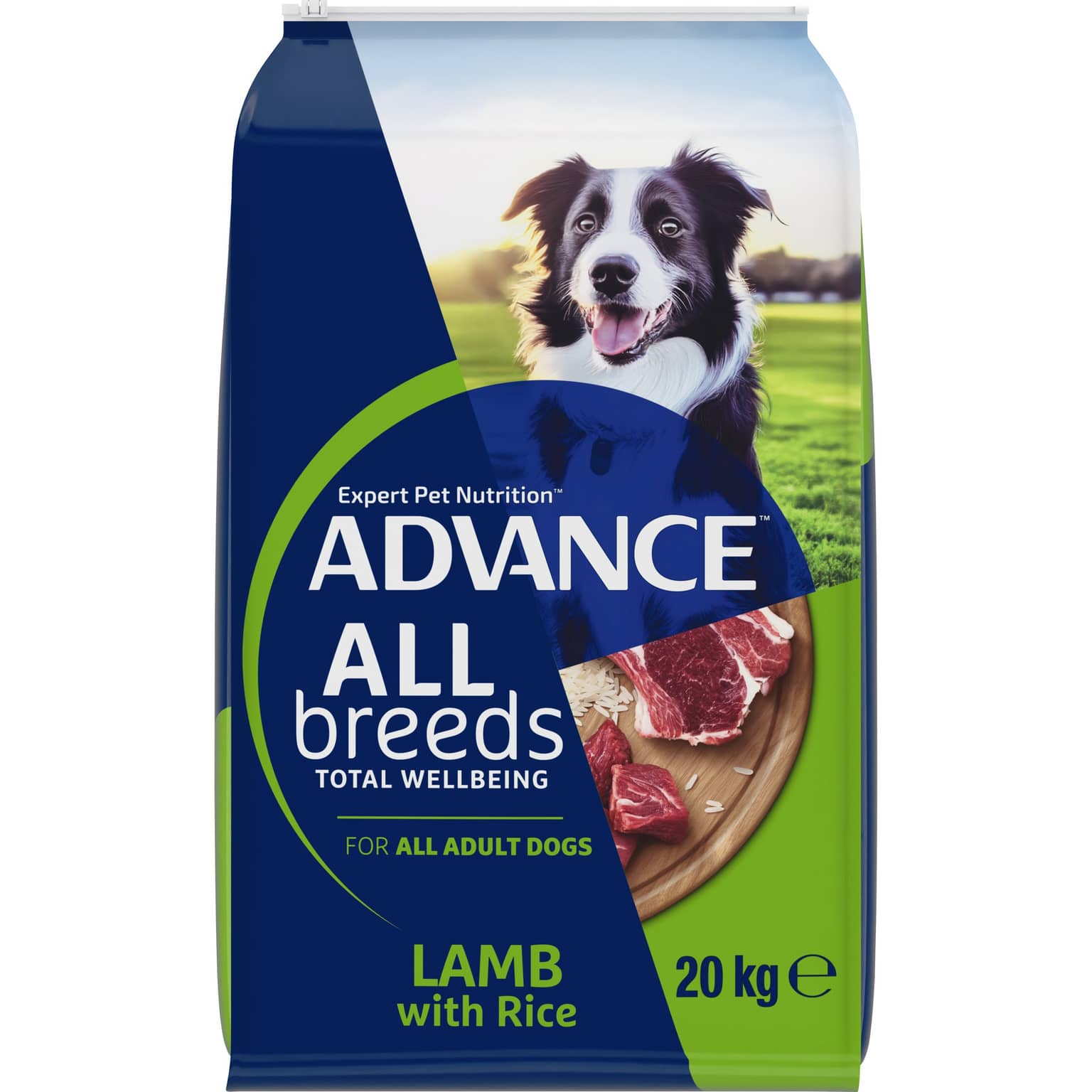 ADVANCE All Breeds Adult Dry Dog Food Lamb And Rice