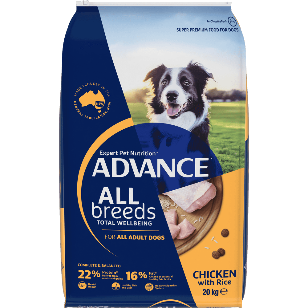 ADVANCE All Breeds Adult Dry Dog Food Chicken And Rice