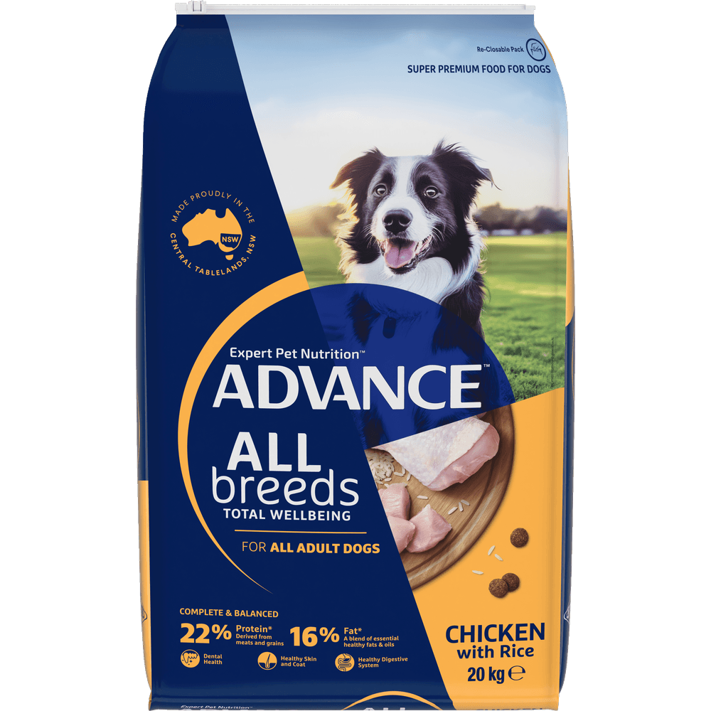 All Breeds Adult Dry Dog Food Chicken And Rice