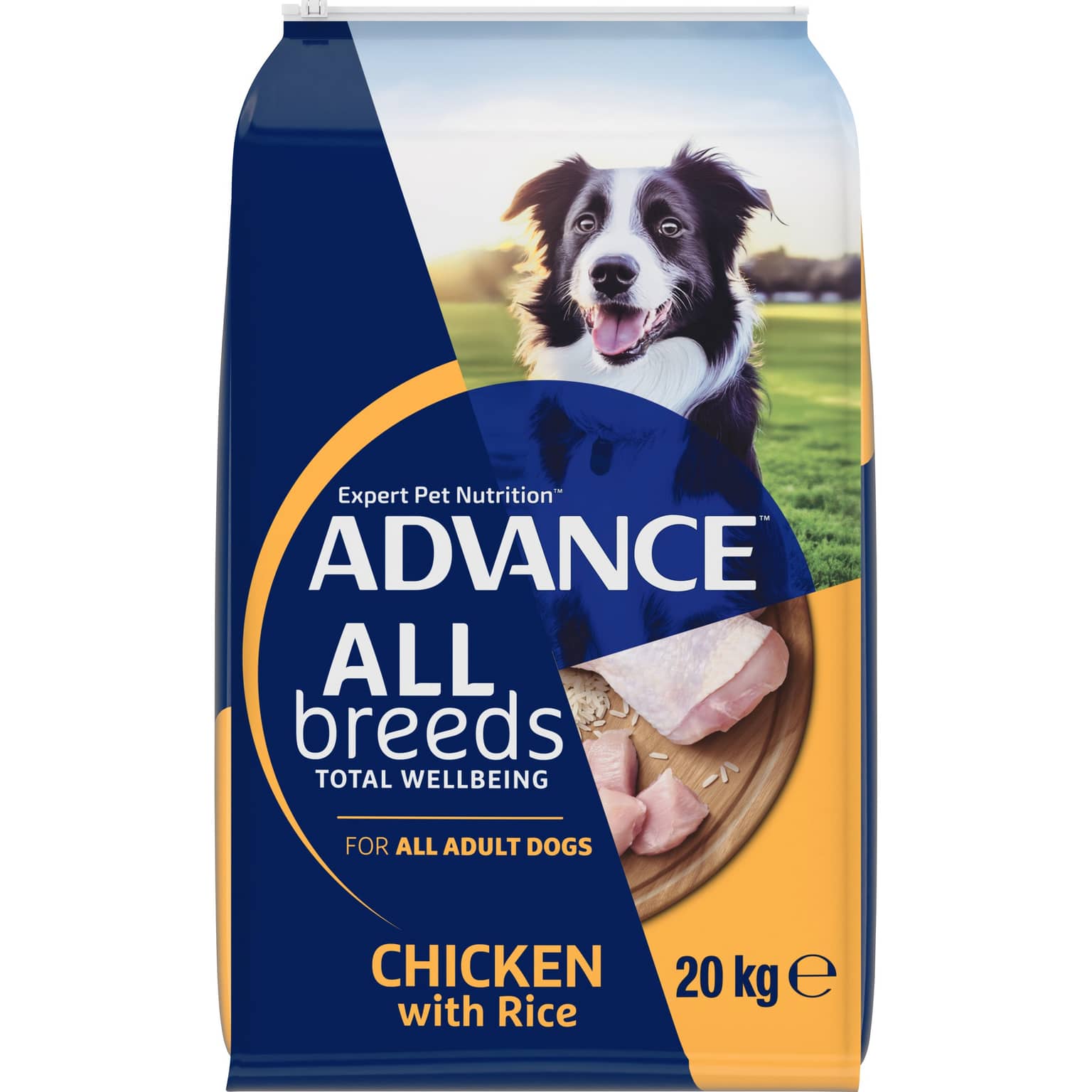 ADVANCE All Breeds Adult Dry Dog Food Chicken And Rice