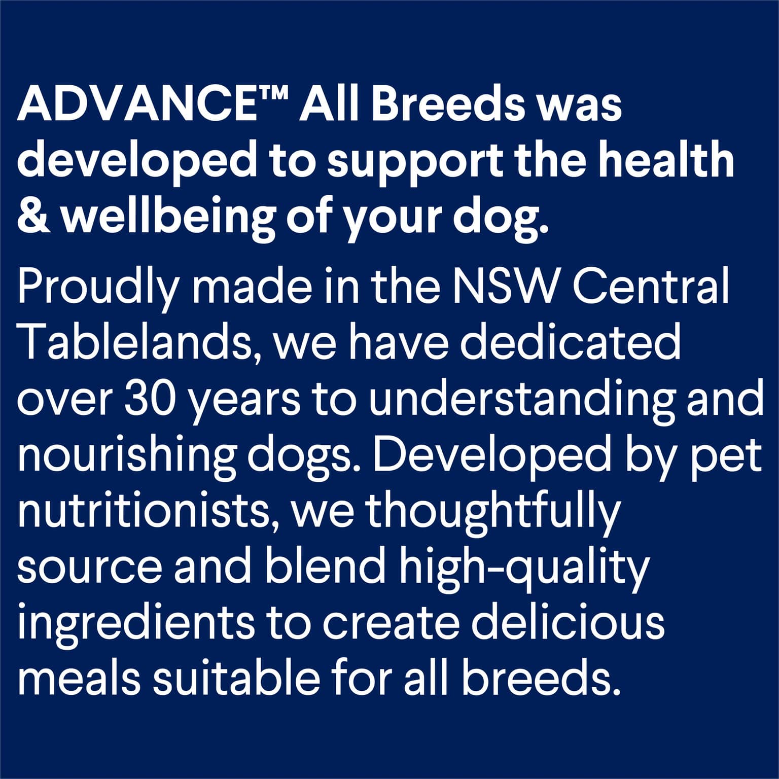 ADVANCE All Breeds Adult Dry Dog Food Chicken And Rice