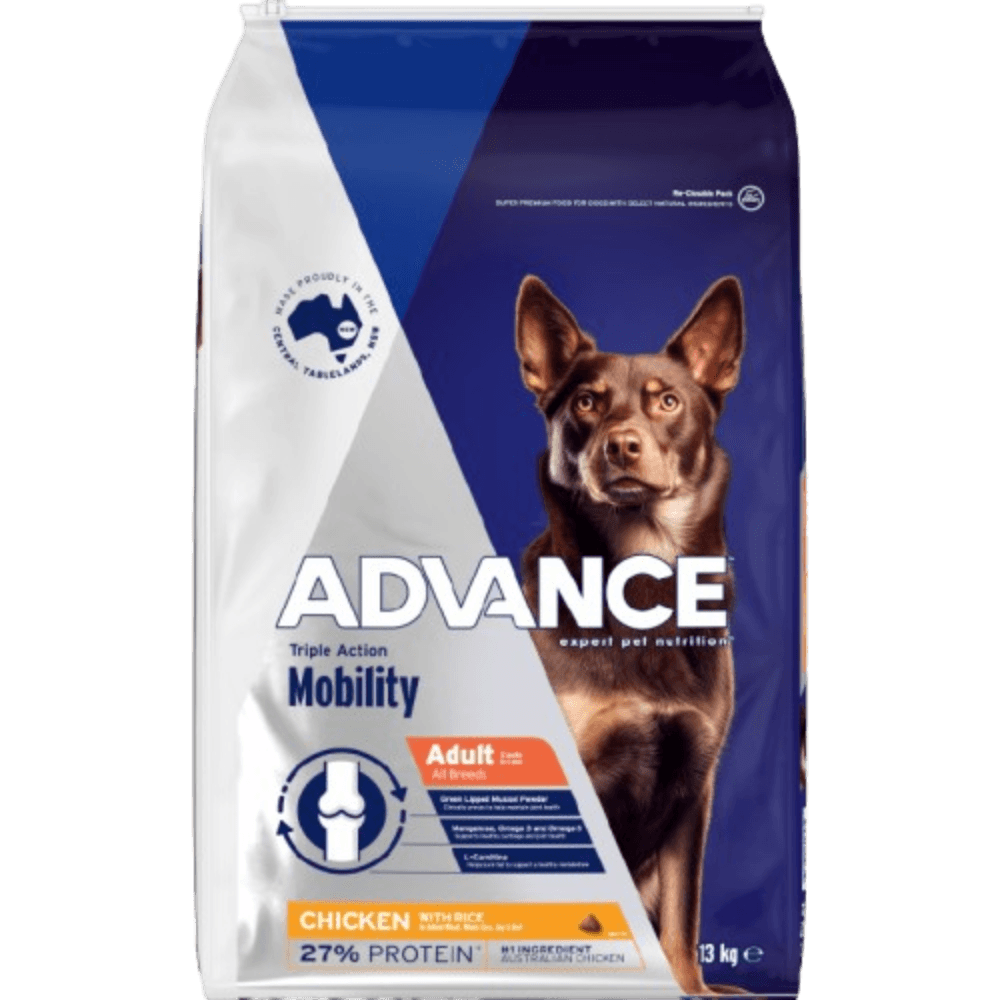 Mobility Adult Dry Dog Food Chicken and Rice