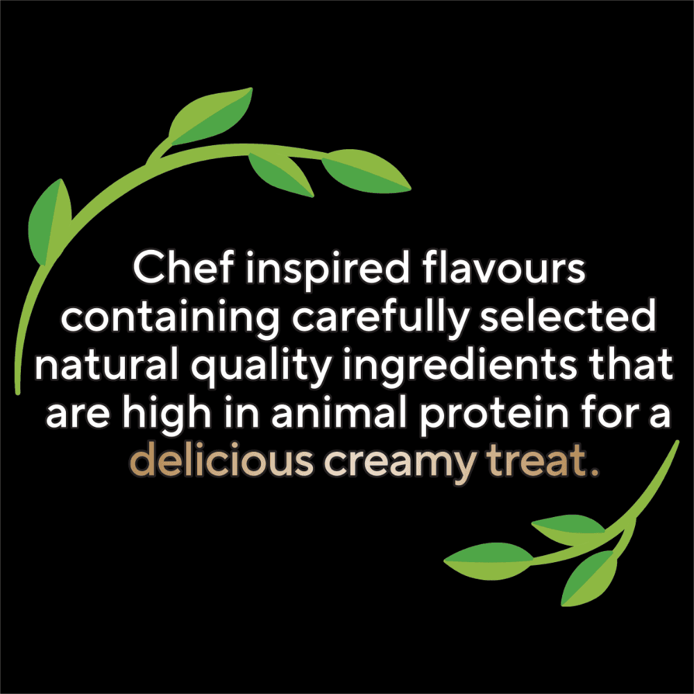 Dine Natural Creamy Cat Treats Chicken and Whitefish with Chicken Flakes