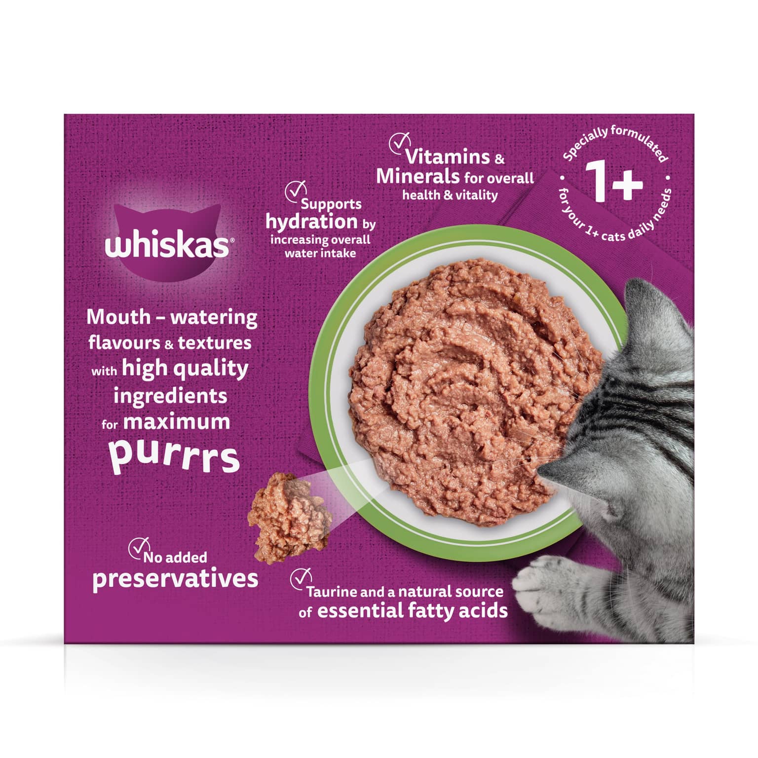 Whiskas Variety Pack Mixed Wet Cat Food Pate