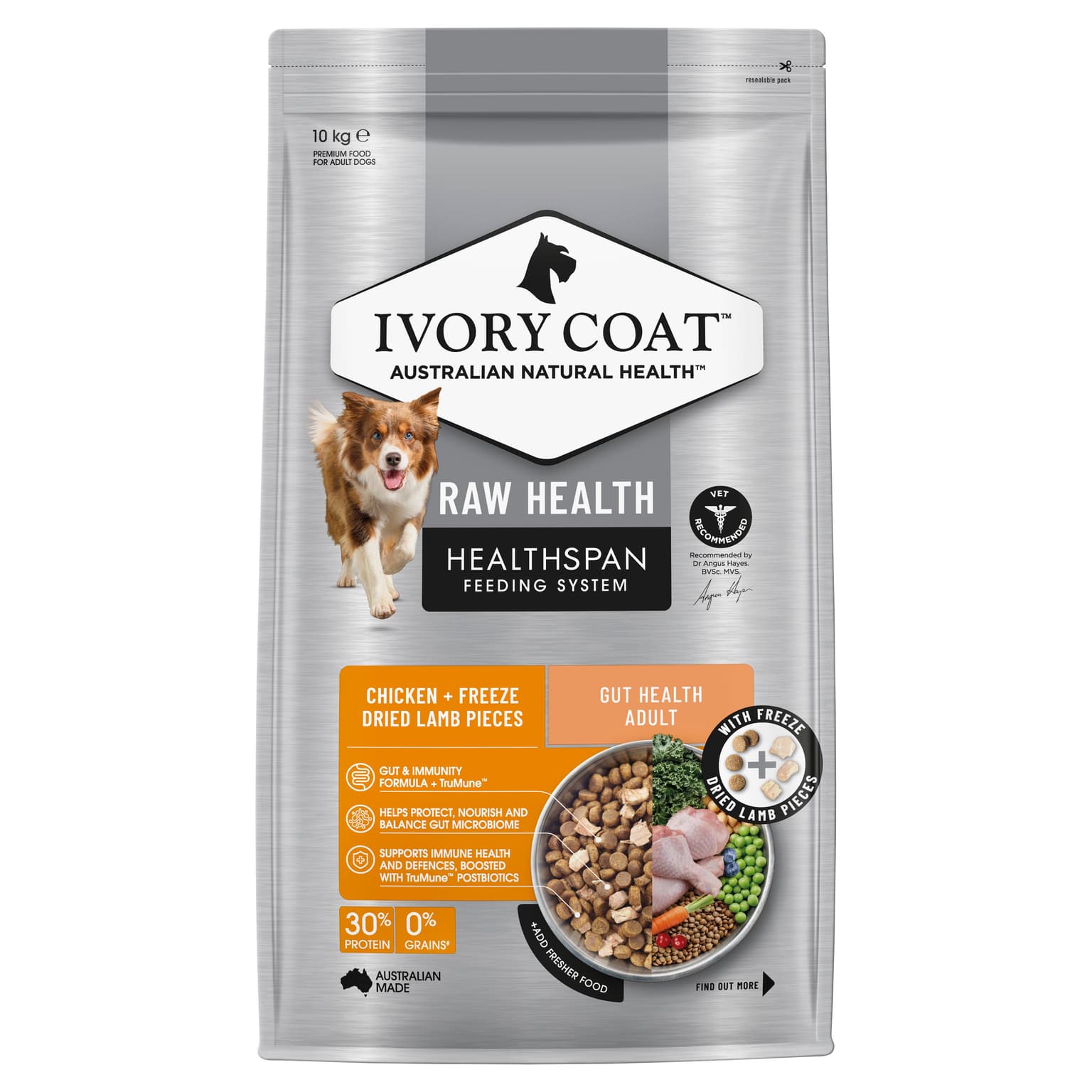 Raw Health Gut Health Adult Dry Dog Food