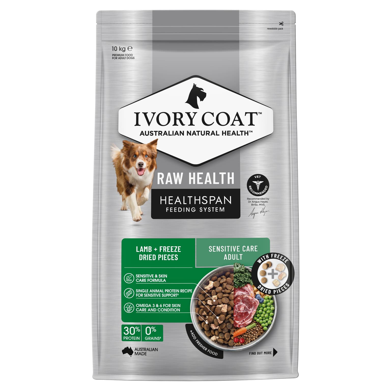 Raw Health Adult Sensitive Care Dog Food