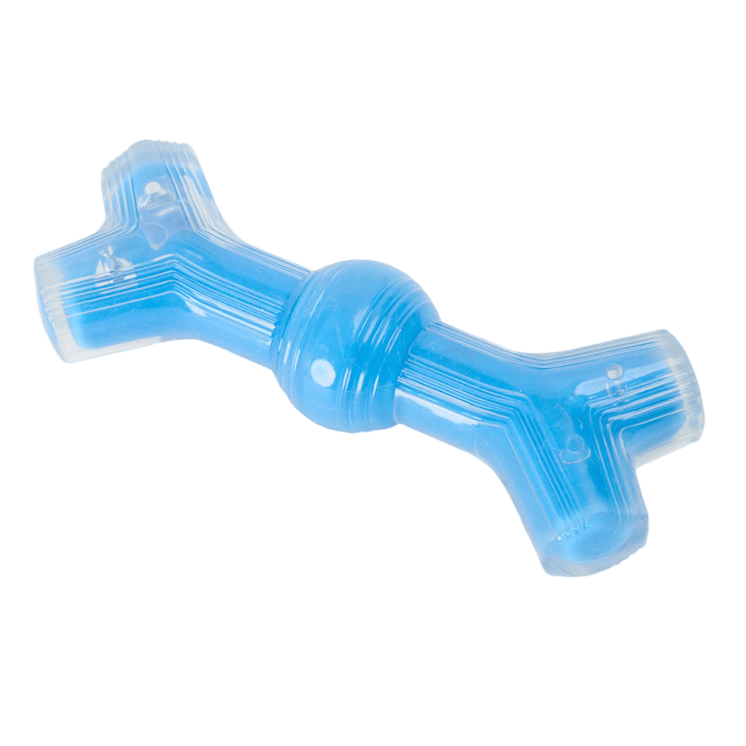 paws-for-life-tuff-chew-nylon-rubber-blue-bone-dog-chew-toy