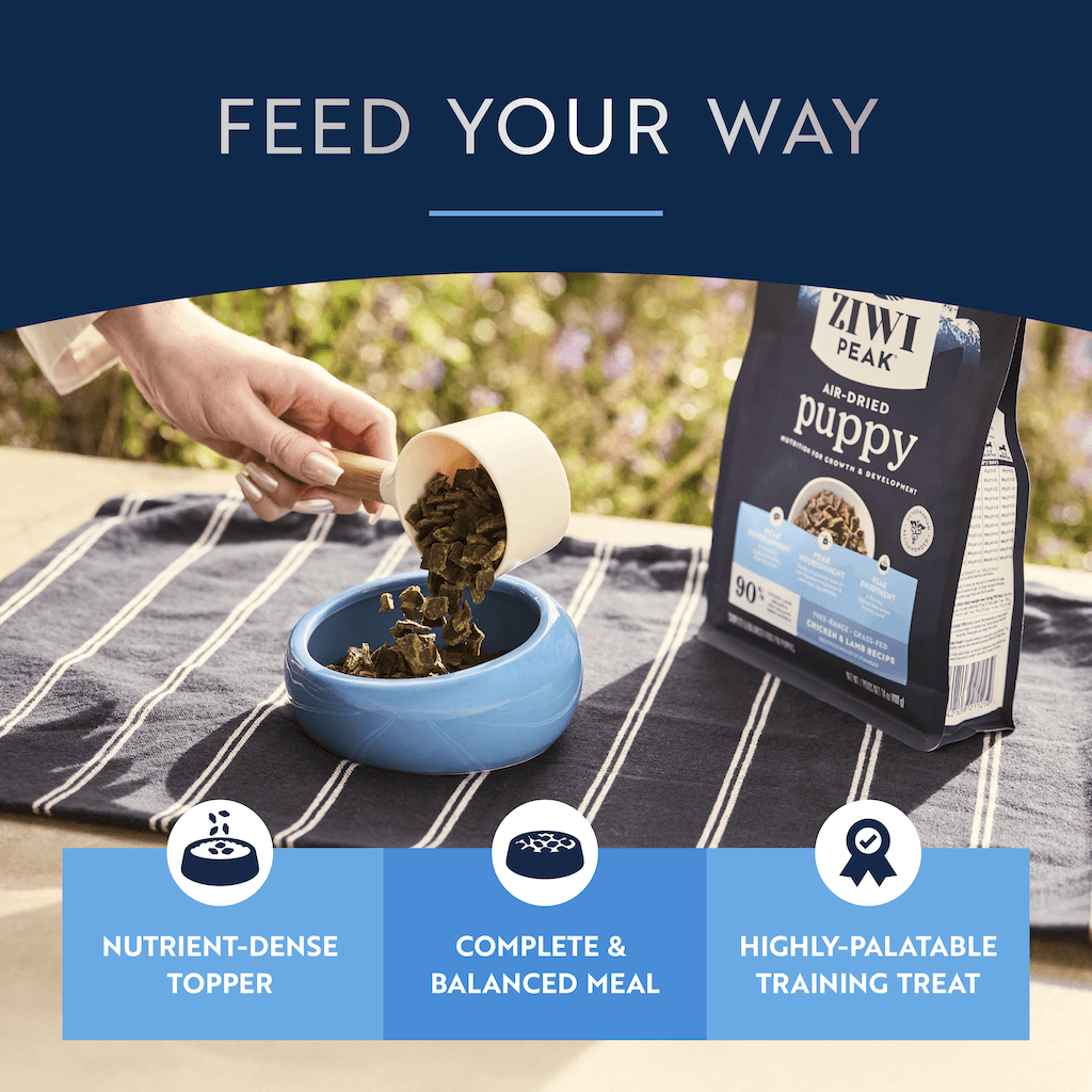 Ziwi Air Dried Chicken & Lamb Recipe Puppy Dry Dog Food