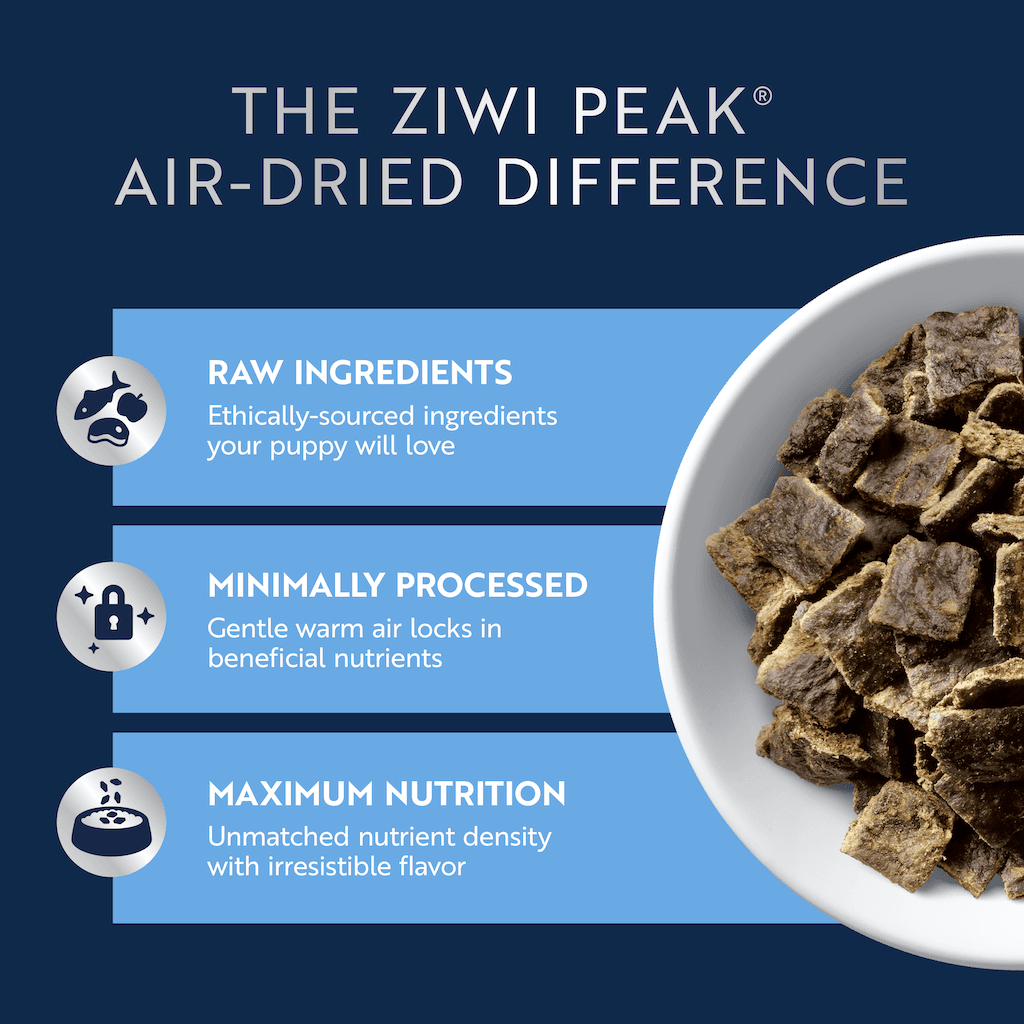 Ziwi Air Dried Chicken & Lamb Recipe Puppy Dry Dog Food