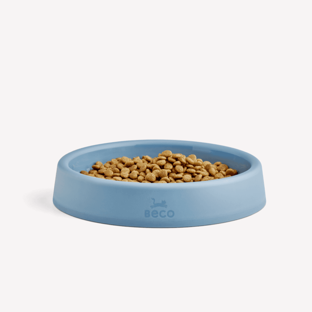 Beco Steady Cat Bowl Coastal Blue