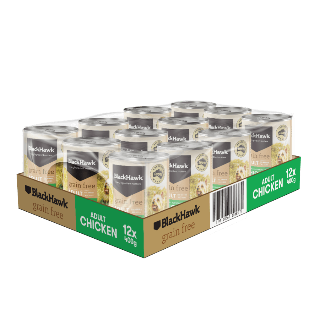 black-hawk-grain-free-adult-chicken-wet-dog-food-can