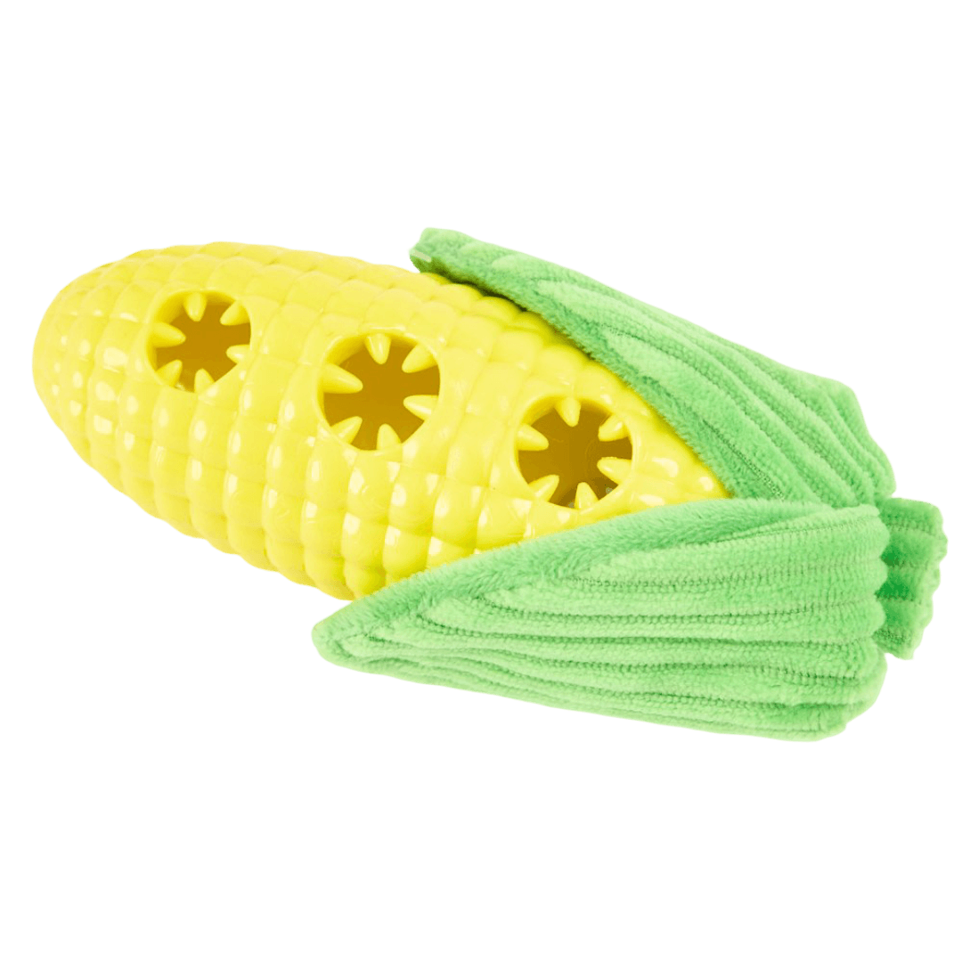 paws-for-life-holey-veggie-treat-dispensing-rubber-corn-ear-dog-toy