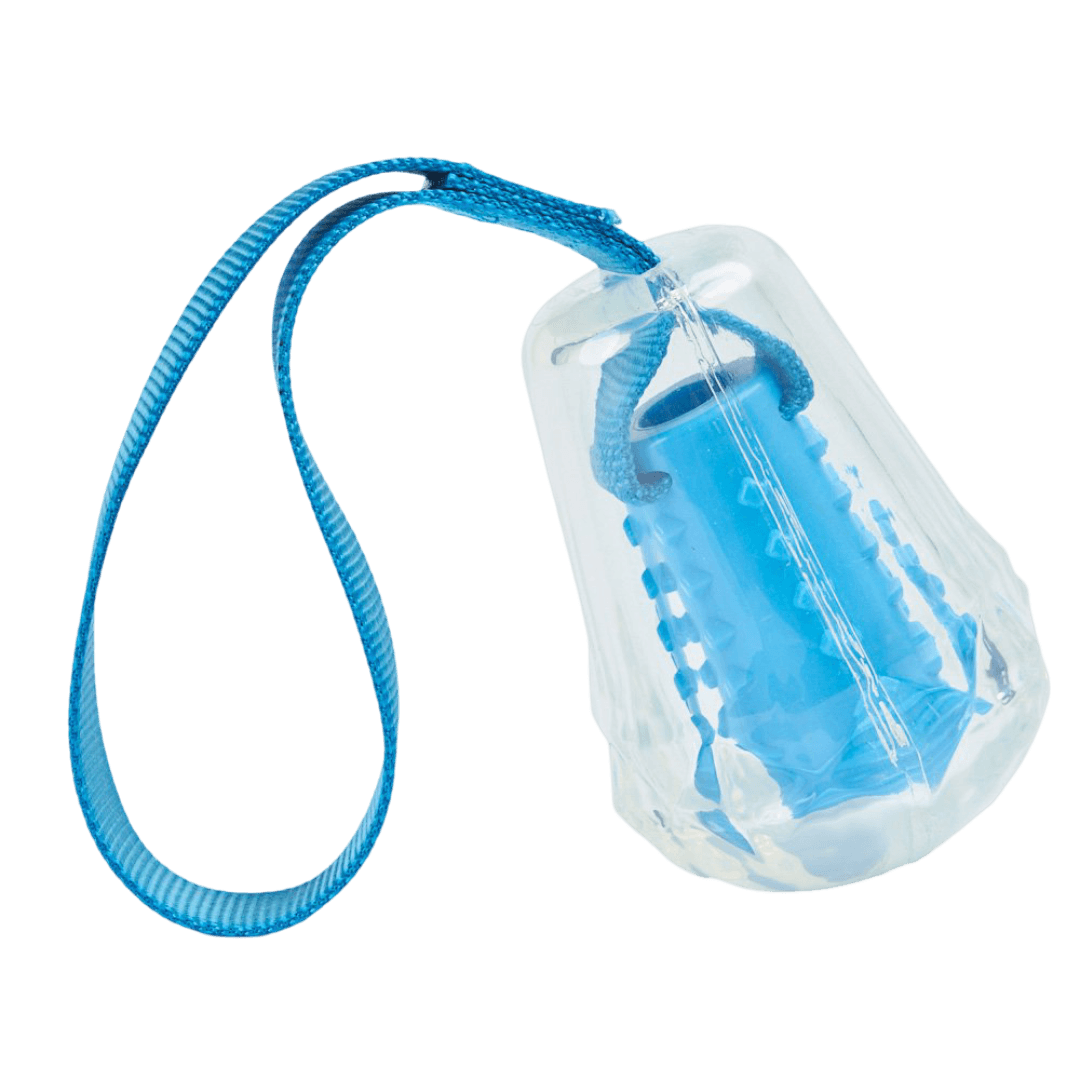 paws-for-life-tuff-chew-blue-nylon-rubber-calabash-dog-tug-toy