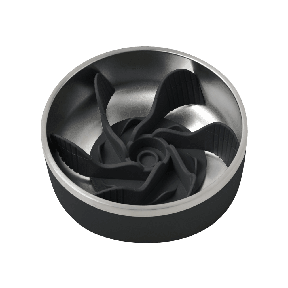 charlies-duro-double-wall-stainless-steel-dog-bowl-black