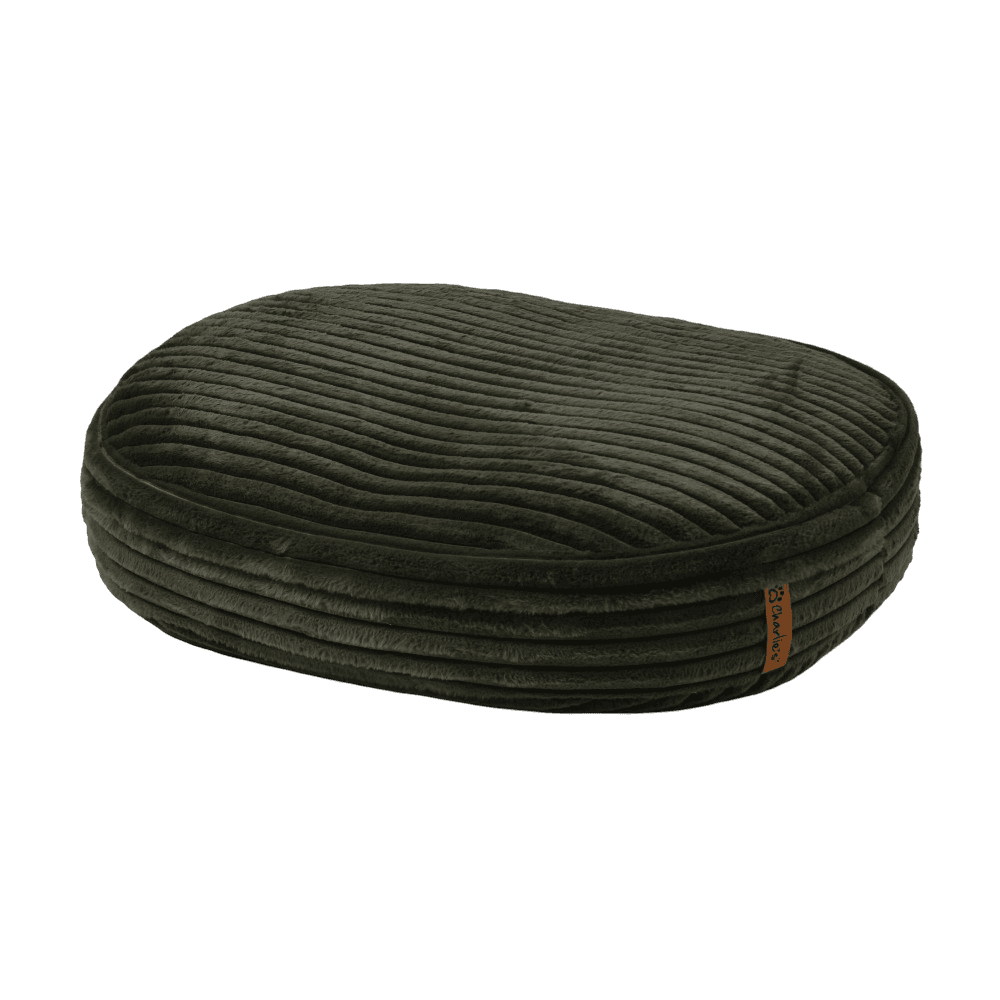 Cloud Crushed Foam Pet Bed Olive