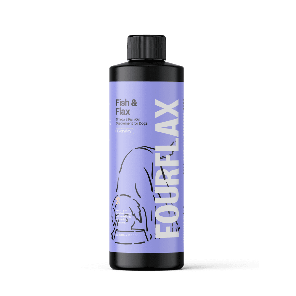 Fish & Flax - Omega 3 Oral Liquid Supplement for Dogs