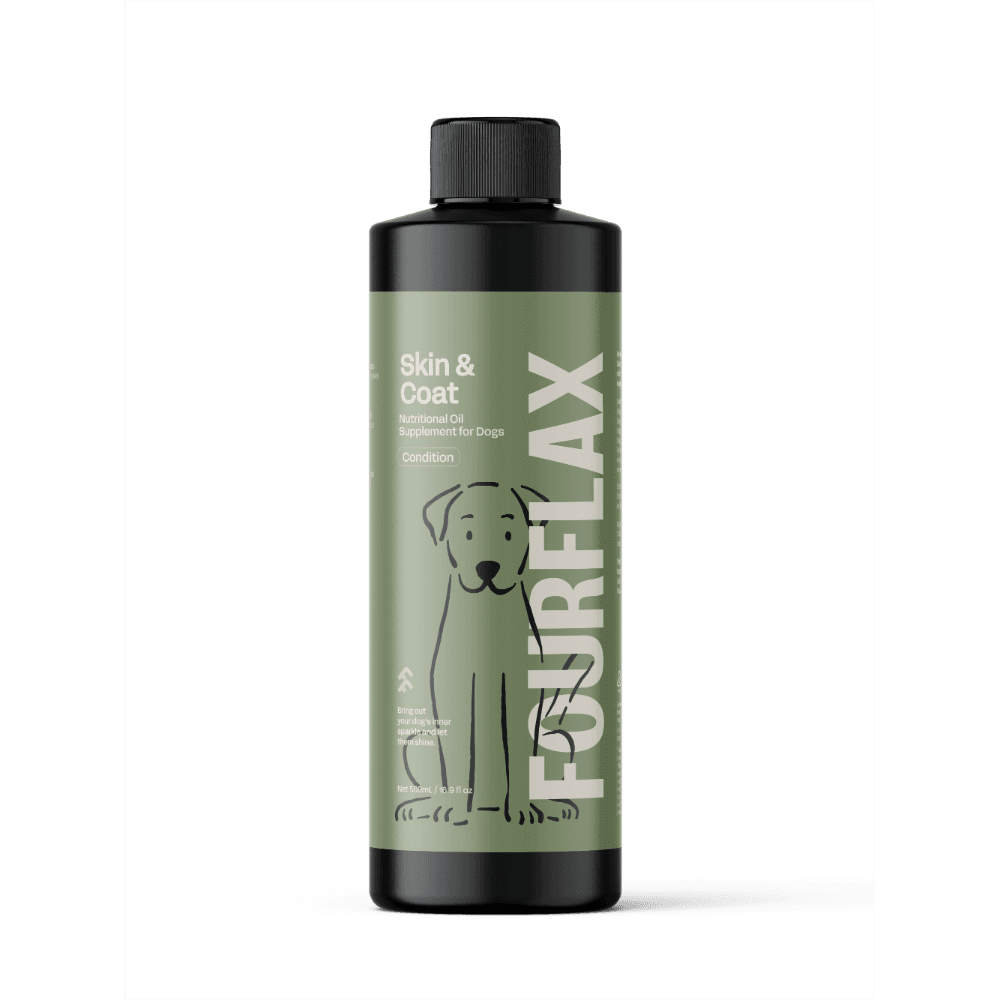 Skin & Coat Oil - Plant Based Nutritional Oral Liquid for Dogs