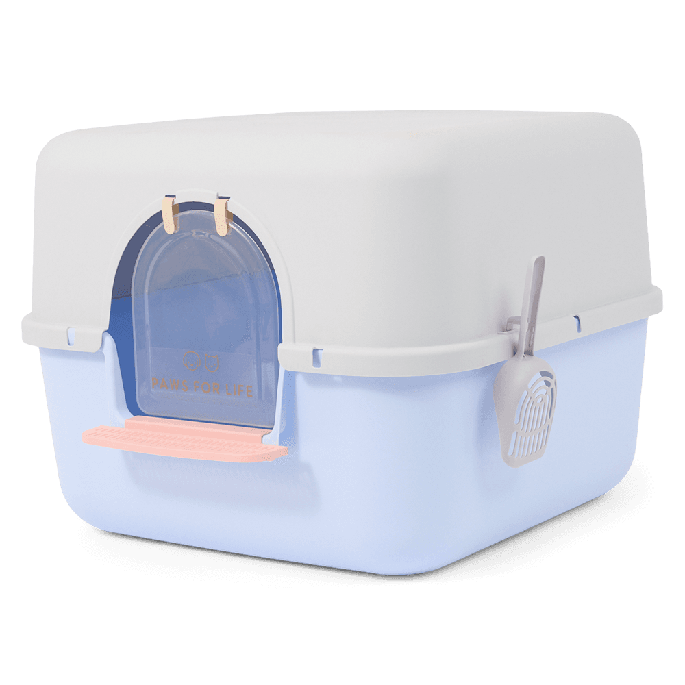 paws-for-life-square-enclosed-cat-litter-box-blue