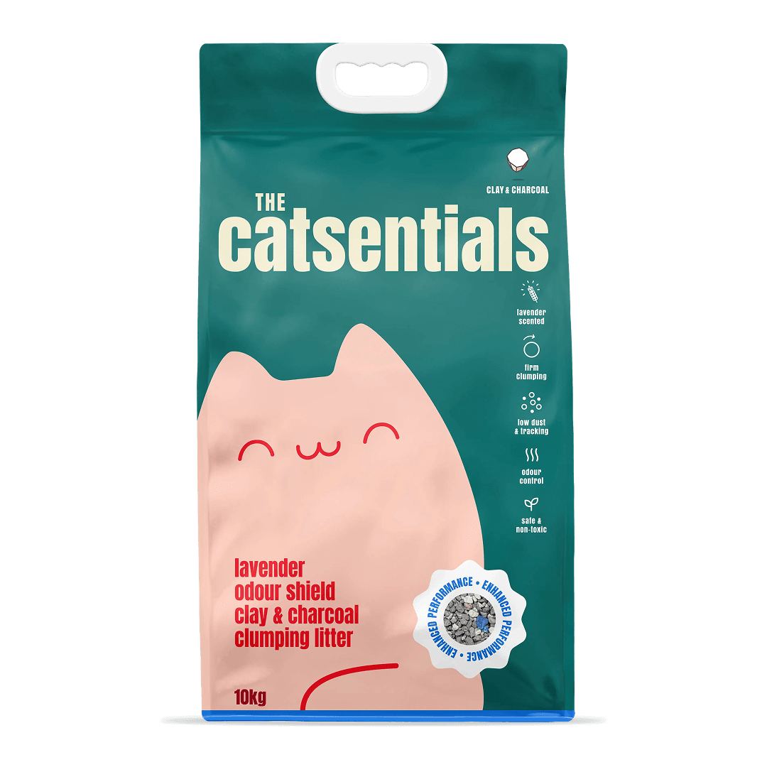 the-catsentials-odour-shield-clay-and-charcoal-clumping-lavender-litter