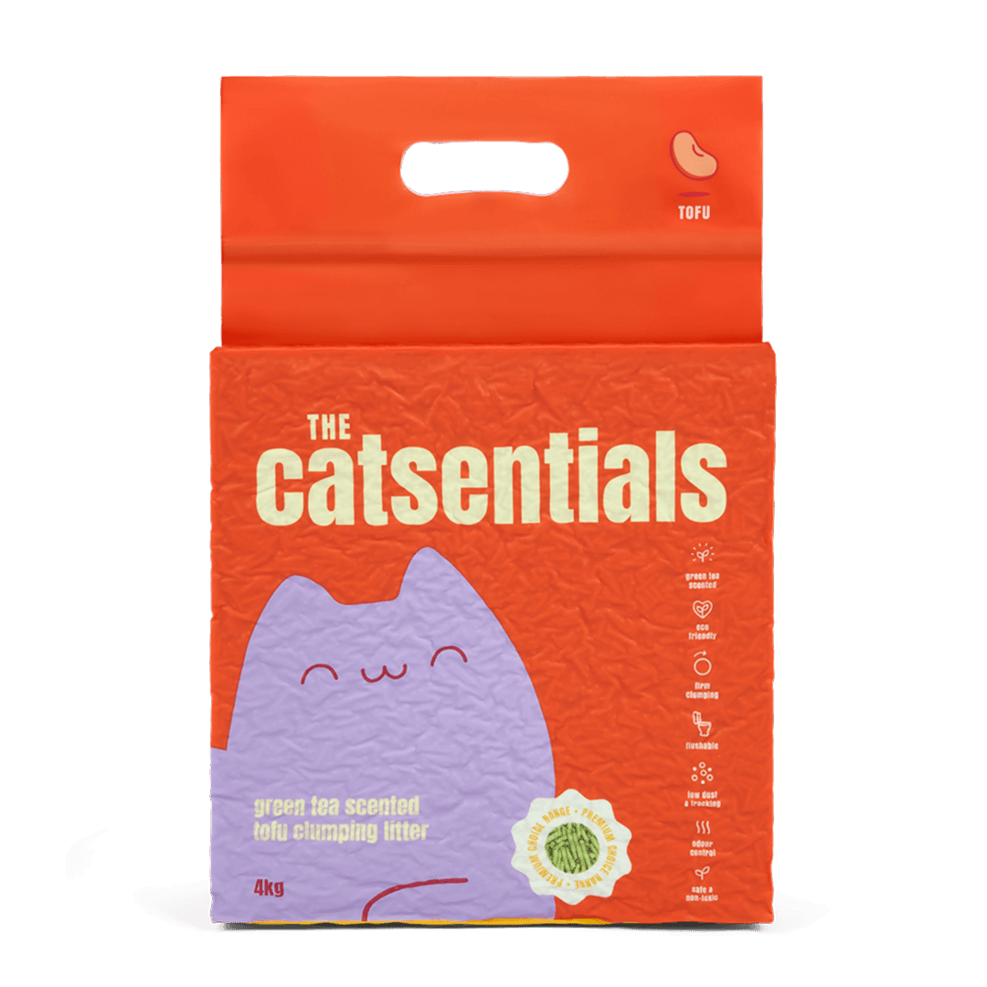 the-catsentials-greeen-tea-tofu-clumping-litter