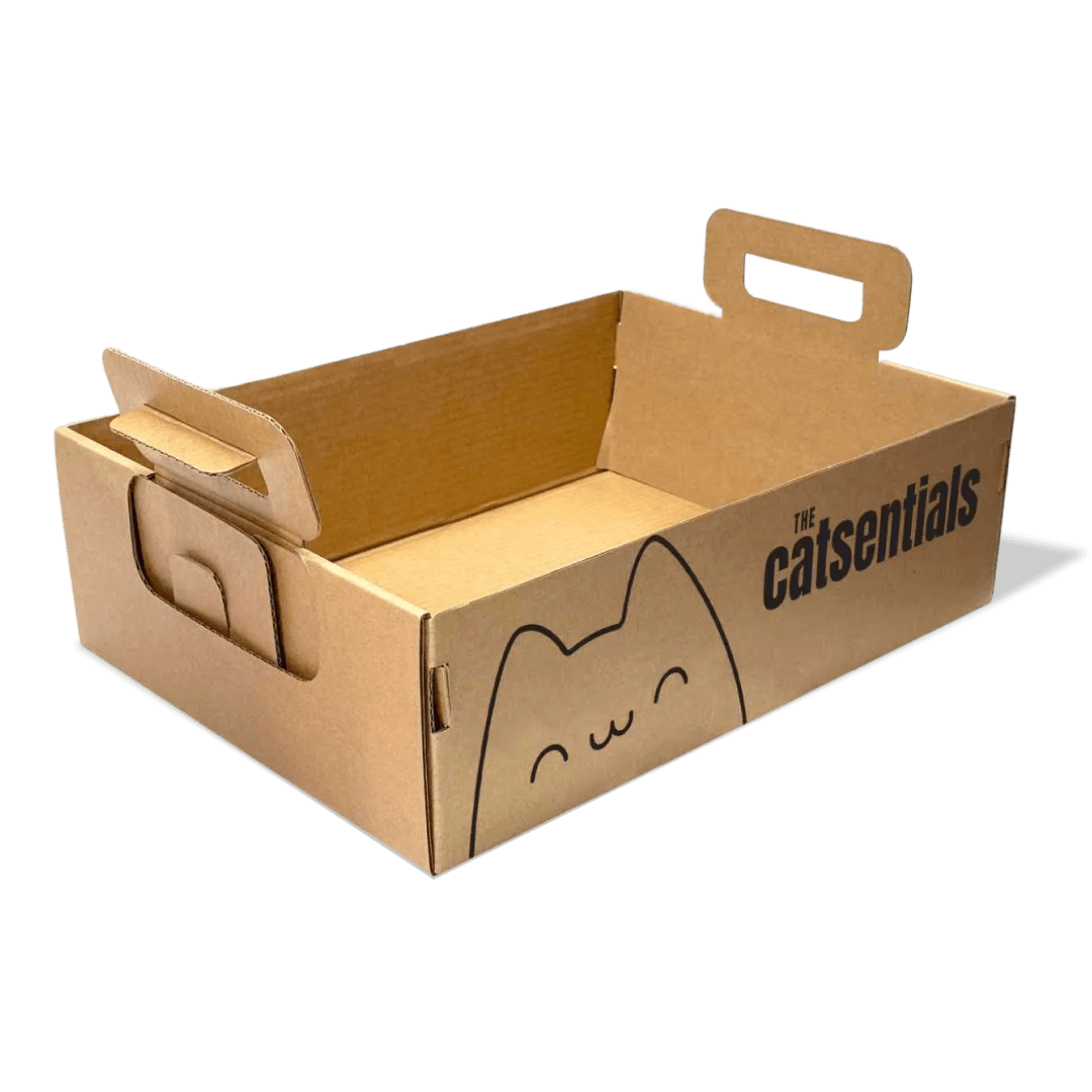 Disposable Paper Cat Litter Box