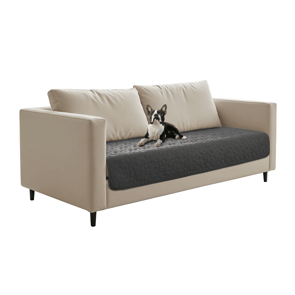 Sofur Waterproof Two Seater Dog Couch Cover Protector Charcoal