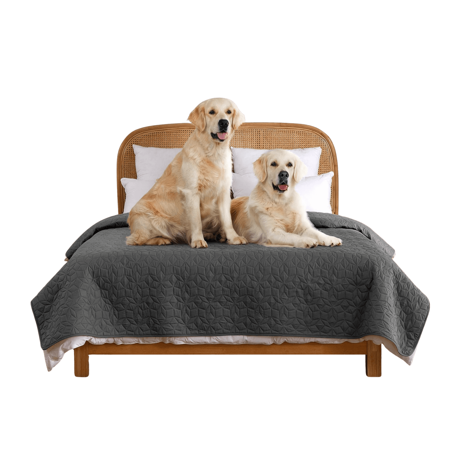 Sofur Waterproof Dog Bed Cover Protector Charcoal