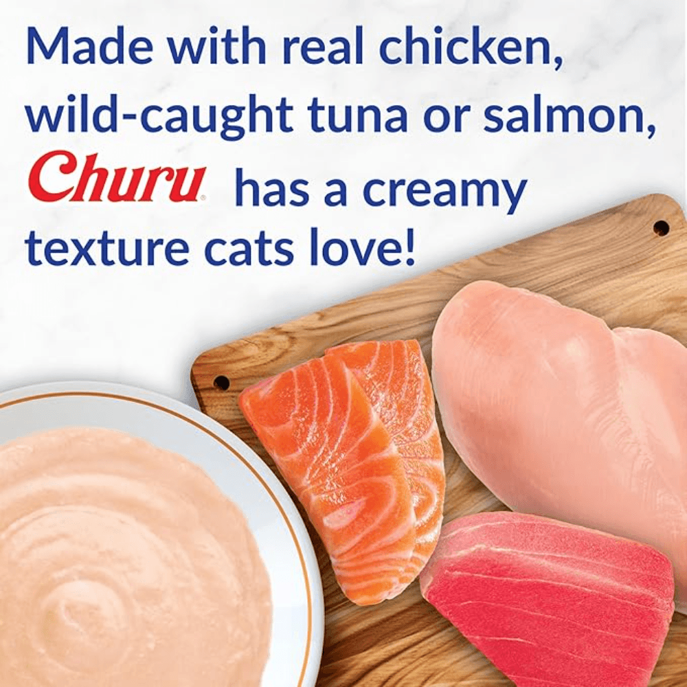 Inaba Churu Holiday Pack Lickable Cat Treats Plus Spoon