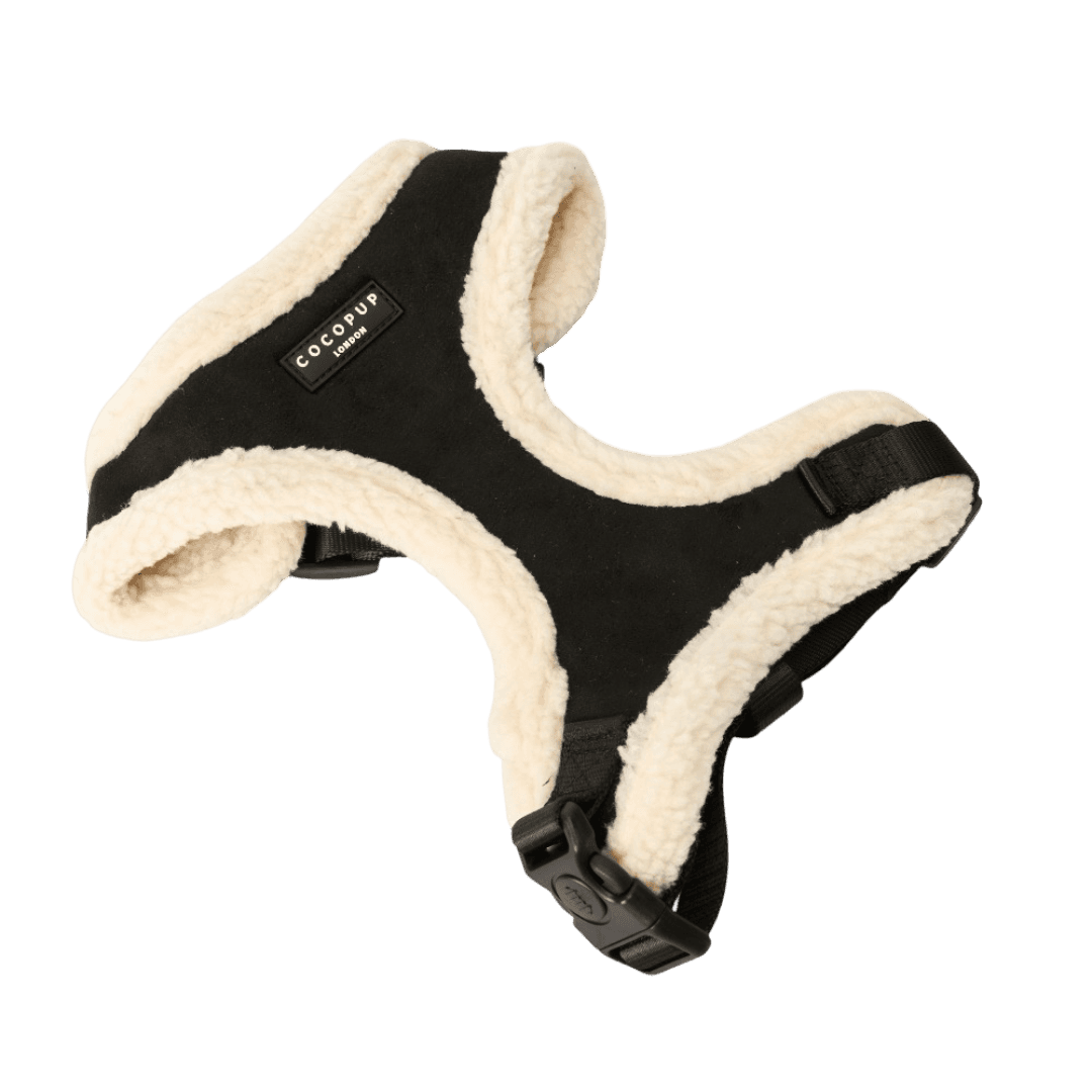 cocopup-london-adjustable-neck-dog-harness-black-aviator