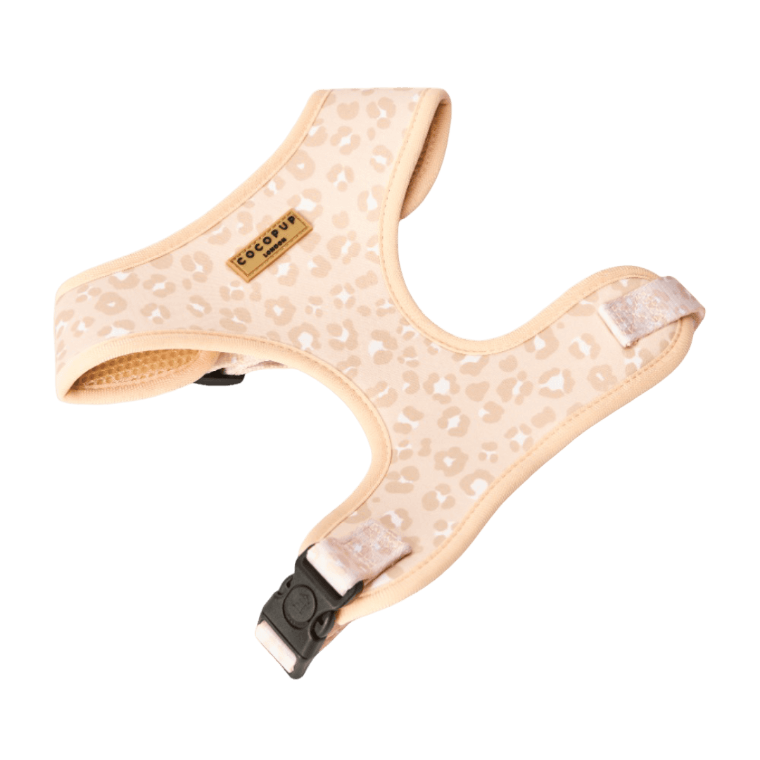 cocopup-london-adjustable-neck-dog-harness-nude-chic-leopard