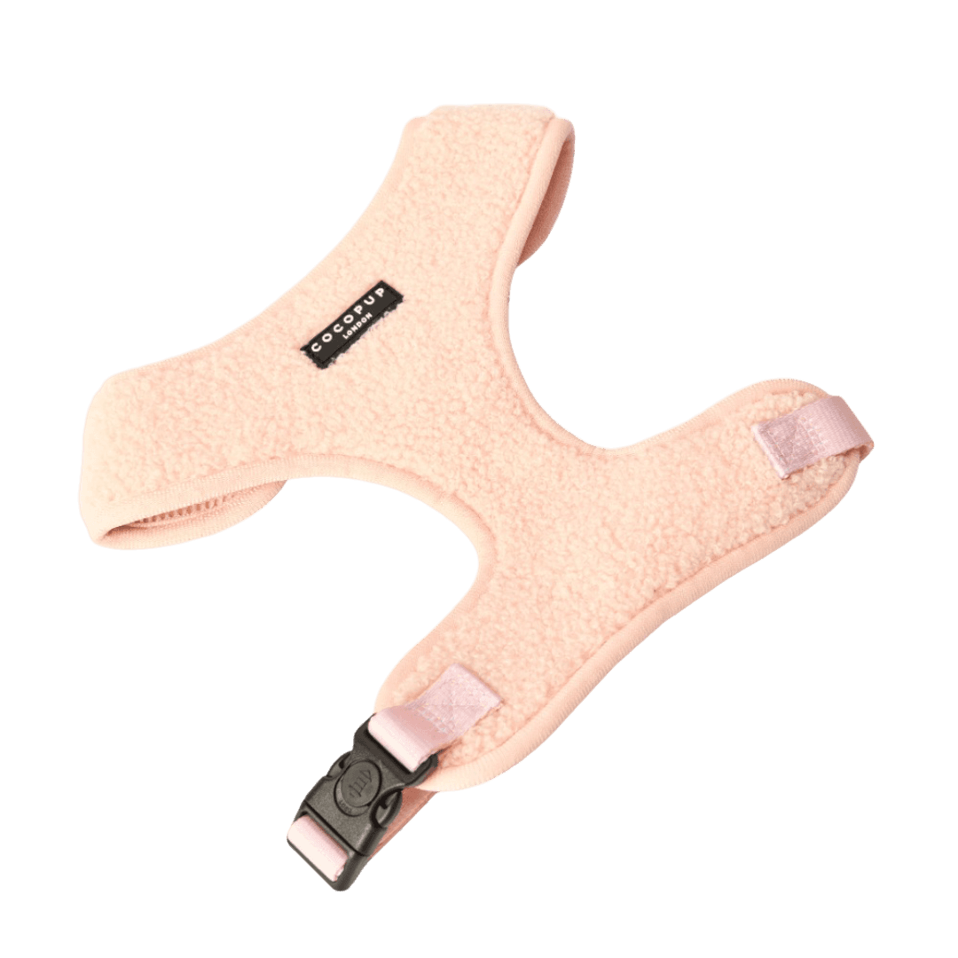 Teddy Dog Harness in Love A Lot Pink